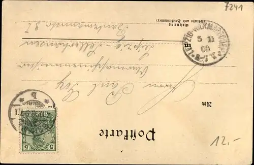 Ak Dorna Döben Grimma in Sachsen, Partie an einem Gasthof