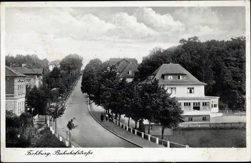 Ak Frohburg in Sachsen, Bahnhofstraße