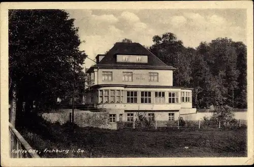 Ak Frohburg in Sachsen, Cafe Otto