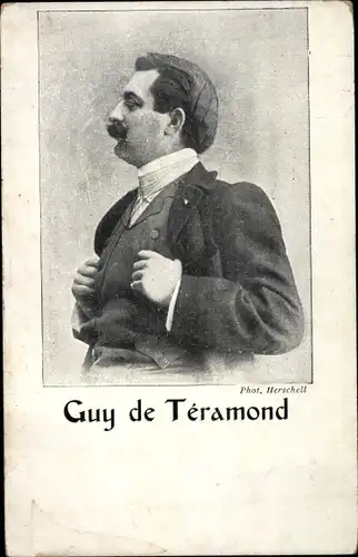 Ak Guy de Téramond, Französischer Dichter