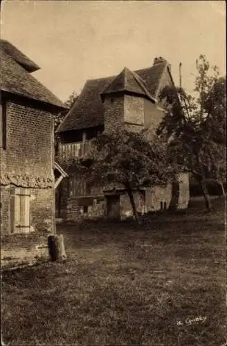 Ak Honfleur Calvados, Vieux Manoir de Vasouy