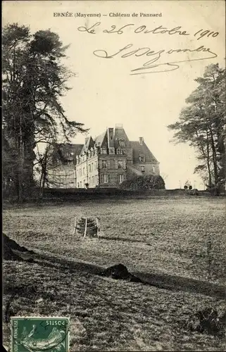 Ak Ernee Mayenne, Chateau de Pannard