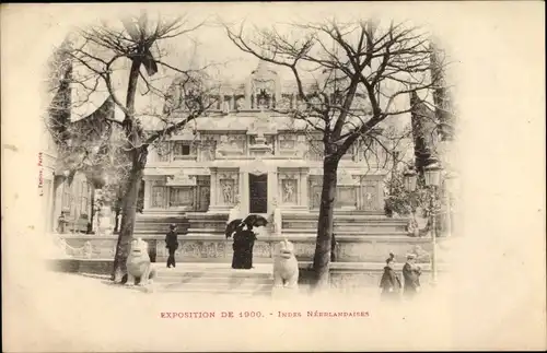 Ak Paris, Exposition de 1900, Indes Neerlandaises