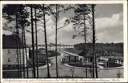 Ak Bergen in der Lüneburger Heide, Kaserne, Truppenübungsplatz