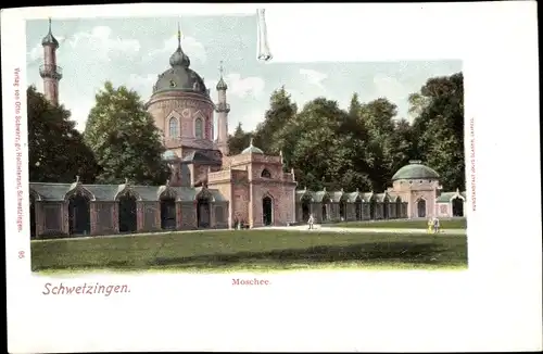 Ak Schwetzingen Baden Württemberg, Moschee, Kunstanstalt Louis Glaser