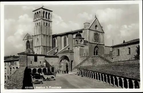 Ak Assisi Umbria, Basilica S. Francesco