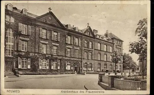 Ak Neuwied am Rhein, Krankenhaus des Frauenvereins
