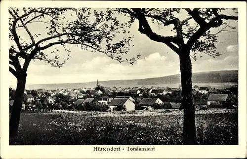 Ak Hüttersdorf Schmelz im Saarland, Panorama