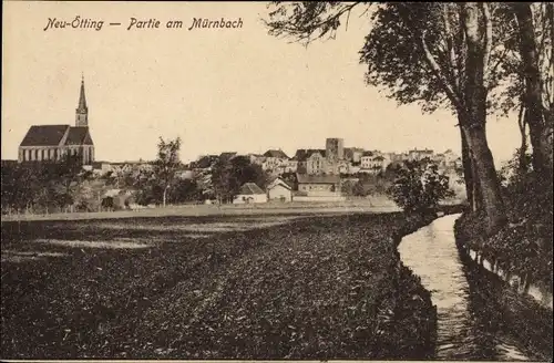 Ak Neuötting in Oberbayern, Mürnbach, Kirche