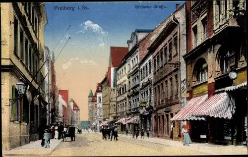 Ak Freiberg in Sachsen, Erbische Straße