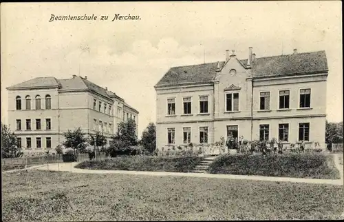 Ak Nerchau Grimma in Sachsen, Beamtenschule