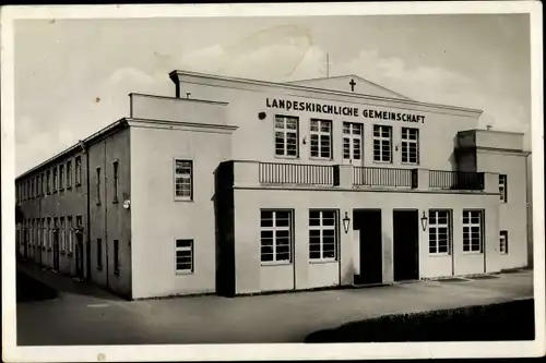 Ak Chemnitz Sachsen, Gemeinschaftshaus der Landeskirchlichen Gemeinschaft, am Lutherplatz