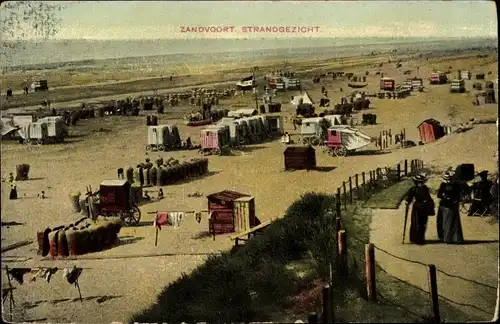 Ak Zandvoort Nordholland, Strandgezicht