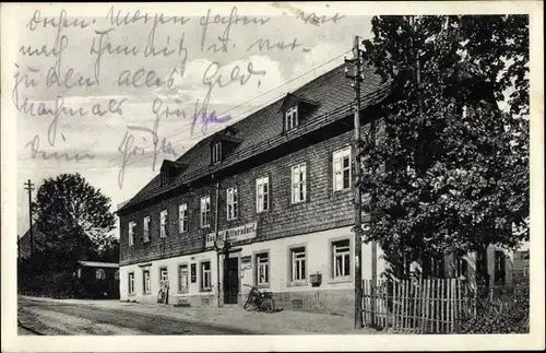 Ak Dittersdorf Amtsberg im Erzgebirge, Gasthof