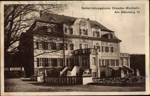 Ak Dresden Nordost Wachwitz, Heilerziehungsheim, Am Steinberg 14