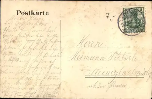 Ak Kamenz im Kreis Bautzen, Kasernement des Königl. Sächs. 13. Infanterie Regiments No. 178