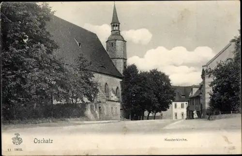 Ak Oschatz in Sachsen, Klosterkirche