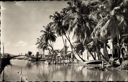 Ak Fort de France Martinique, La riviere Levassor