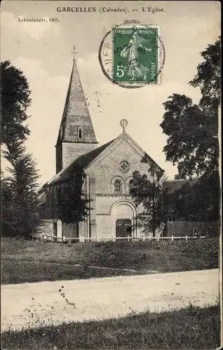 Ak Garcelles Calvados, L'Eglise