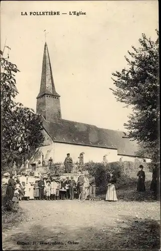 Ak La Folletière Calvados, L'Eglise