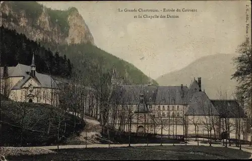 Ak Chatel le Couvent Jura, Le Grande Chartreuse et la Chapelle des Dames