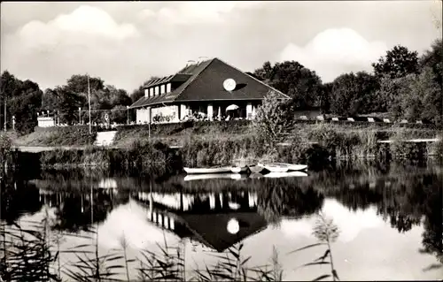 Ak Ingolstadt an der Donau Oberbayern, Rasthaus und Hotel Auwaldsee