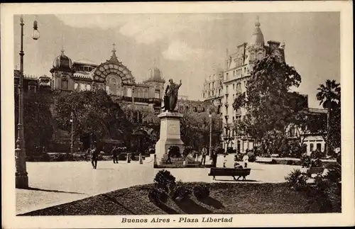 Ak Buenos Aires Argentinien, Plaza Libertad