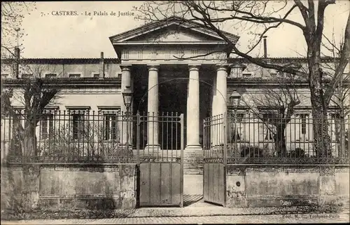 Ak Castres Tarn, Le Palais de Justice