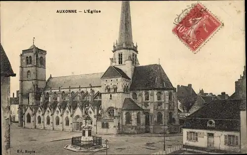 Ak Auxonne Côte d’Or, L'Eglise