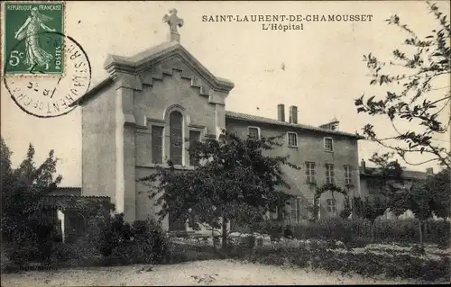 Ak Saint Laurent de Chamousset Rhône, L'Hopital