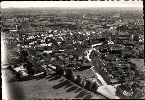 Ak Gorron Mayenne, Vue aerienne