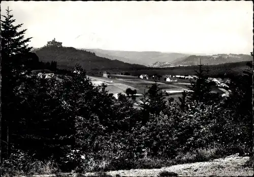 Ak Dagsburg Dabo Lothringen Moselle, Pension Bon Accucil, Panorama