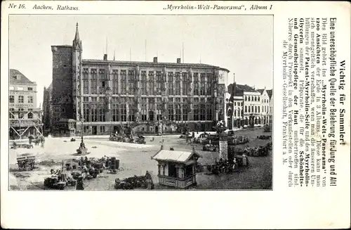 Ak Aachen in Nordrhein Westfalen, Rathaus