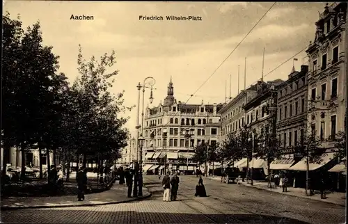 Ak Aachen in Nordrhein Westfalen, Friedrich Wilhelm Patz