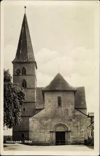 Ak Münchaurach in Mittelfranken, Kirche
