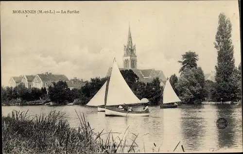 Ak Morannes Maine et Loire, La Sarthe