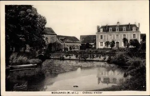 Ak Morannes Maine et Loire, Chateau d'Allier