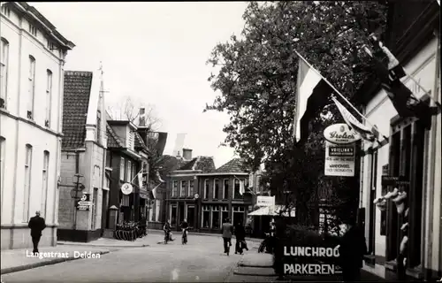 Ak Delden Hof van Twente Overijssel Niederlande, Langestraat