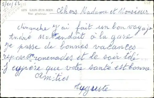 Ak Lion sur Mer Calvados, Vue generale