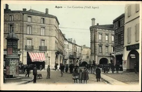 Ak Agen Lot et Garonne, Les Cornieres