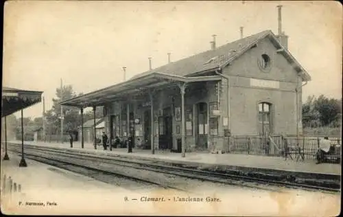 Ak Clamart Hauts de Seine, L'ancienne Gare