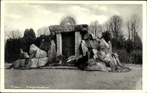 Ak Trittau in Schleswig Holstein, Kriegerdenkmal