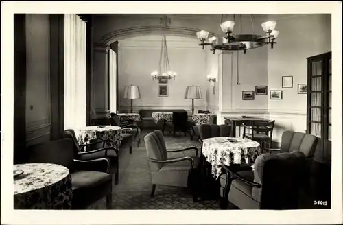 Ak Stülpe Nuthe Urstromtal Brandenburg, Genesungsheim Schloss Stülpe, Lesezimmer