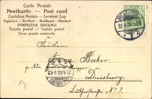 Präge Litho Glückwunsch Ostern, Huhn und Küken mit Ostereiern