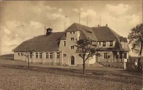 Ak Riechberg Hainichen in Sachsen, Gasthof zum Dorffrieden, Inh. Karl Haubold