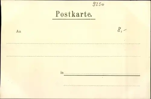 Ak Mittweida in Sachsen, Blick auf den Ort