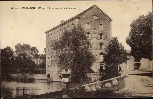 Ak Morannes Maine et Loire, Moulin de Pendu