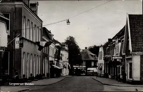 Ak Delden Hof van Twente Overijssel Niederlande, Langestraat