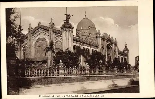 Ak Buenos Aires Argentinien, Pabellon de Bellas Artes