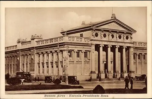 Ak Buenos Aires Argentinien, Escuela Presidente Roca